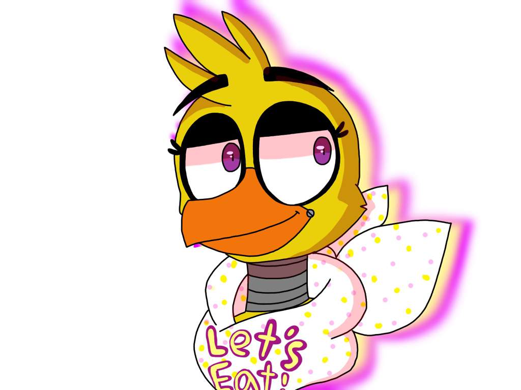 1024x767 eh i did a headshot drawing of chica five nights at freddy's amino