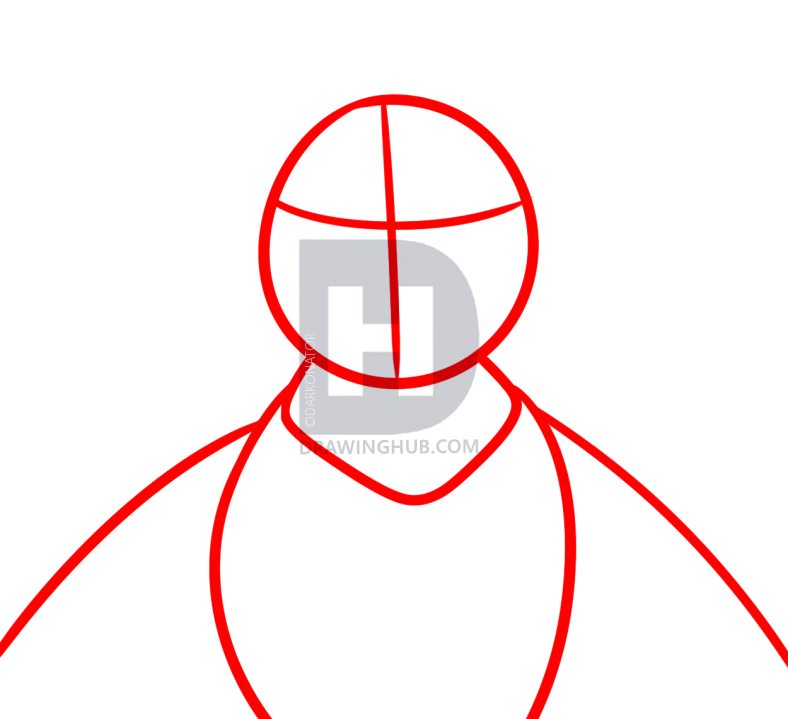 788x719 how to draw nightmare chica, step