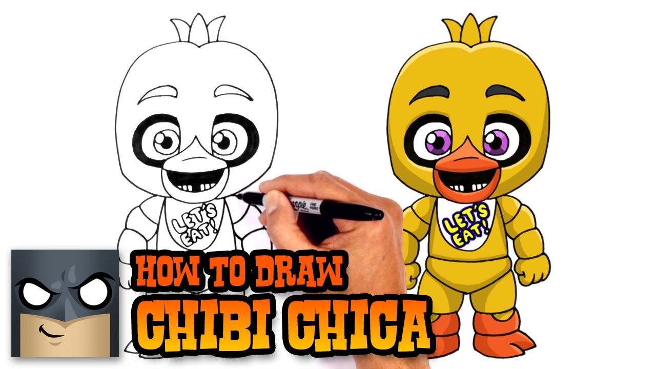 1280x720 how to draw five nights