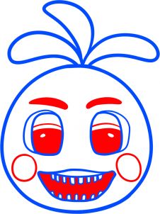 226x302 how to draw toy chica from five nights