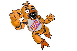 300x200 how to draw chica from five nights