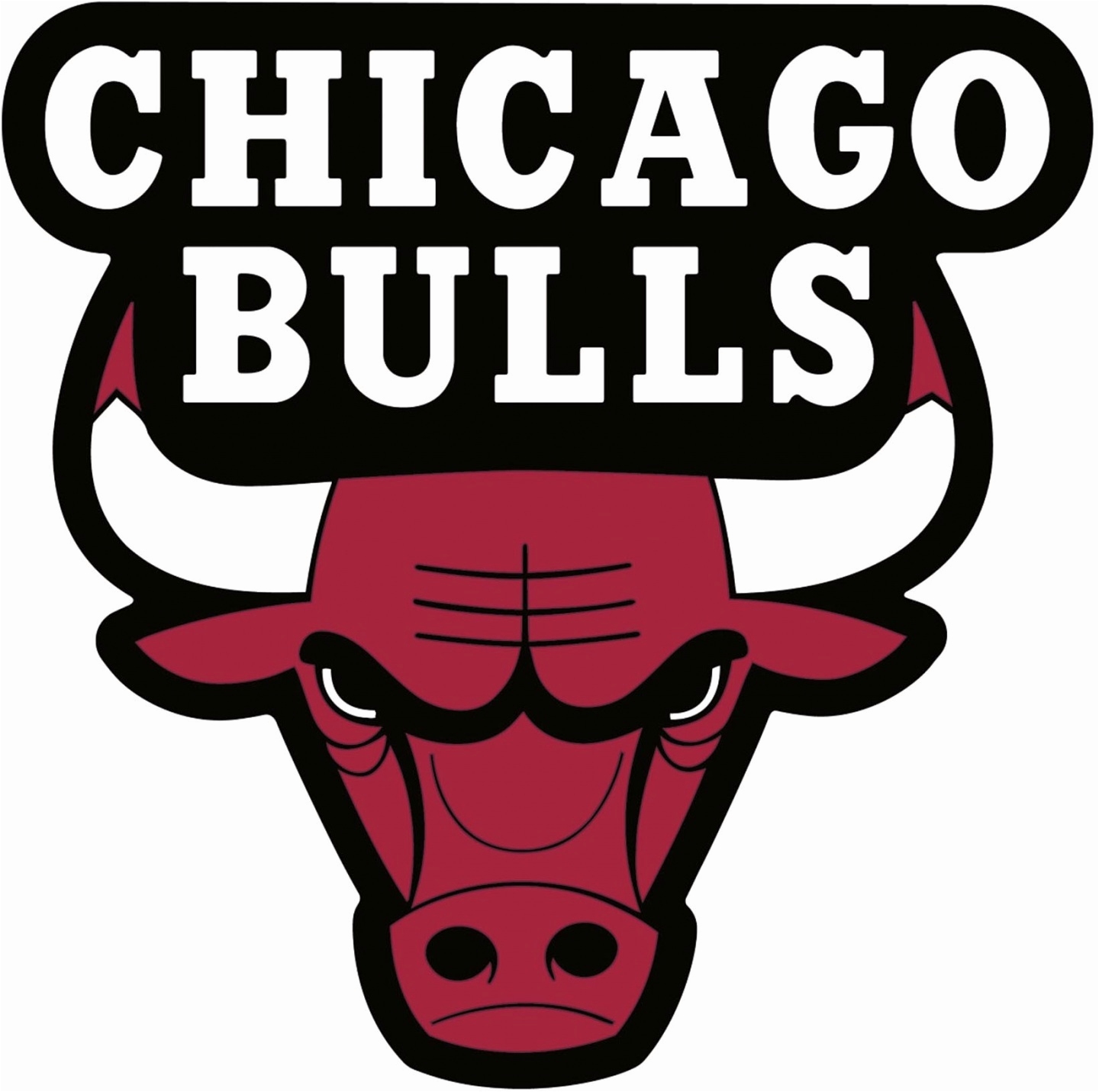 1440x1431 chicago bulls logo best of chicago bulls logo drawing