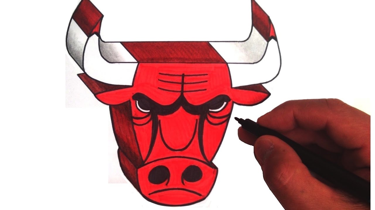 1280x720 How To Draw The Chicago Bulls Logo