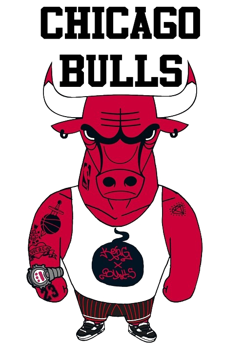 500x707 Bulls Drawing Logo Png Images