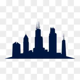 260x260 Chicago Skyline Silhouette Png
