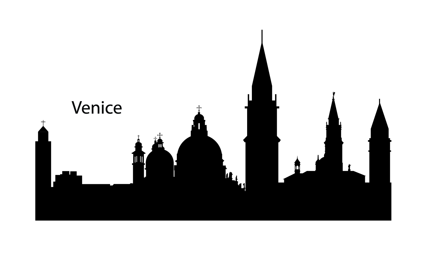 1500x900 Chicago Drawing Skyline Design For Free Download