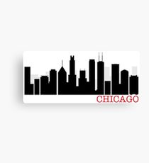 210x230 Chicago Skyline Drawing Canvas Prints Redbubble