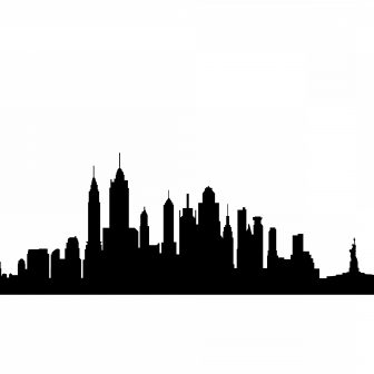 336x336 cities cant draw road city skyline clipart chicago black and white