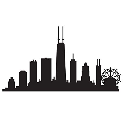 Chicago Skyline Line Drawing | Free download on ClipArtMag