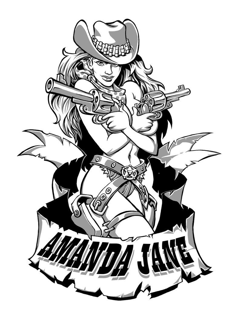 780x1025 Cowgirl Tattoo