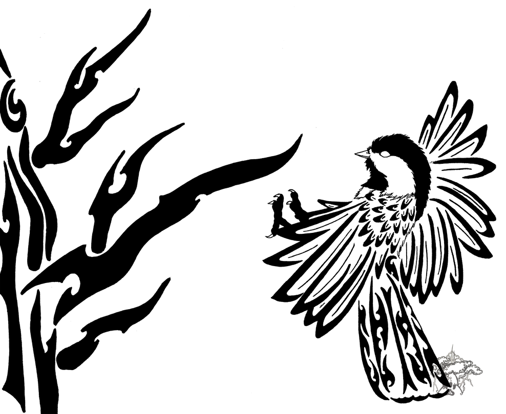 988x809 Sweet Little Chickadee