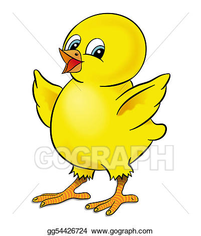 401x470 Chicken Drawing