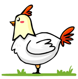 250x254 Huge Collection Of 'chicken Drawing Cartoon' Download More Than