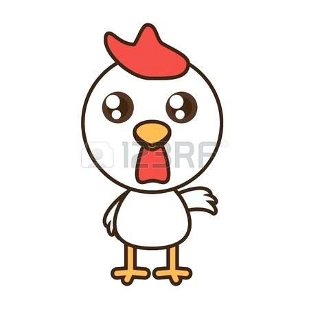 450x450 Cute Chicken Drawing