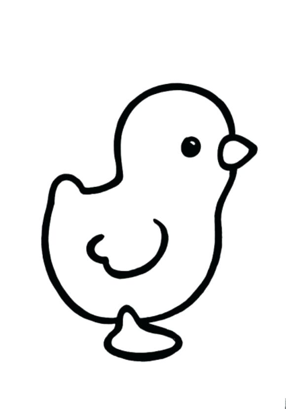 580x829 How To Draw Baby Chickens