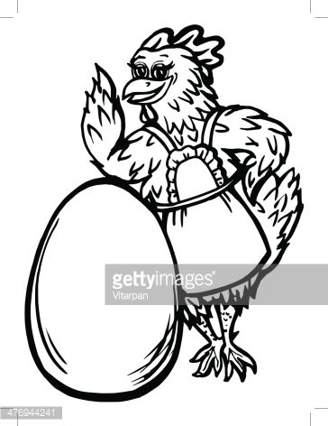 364x472 Chicken And The Egg Stock Vectors