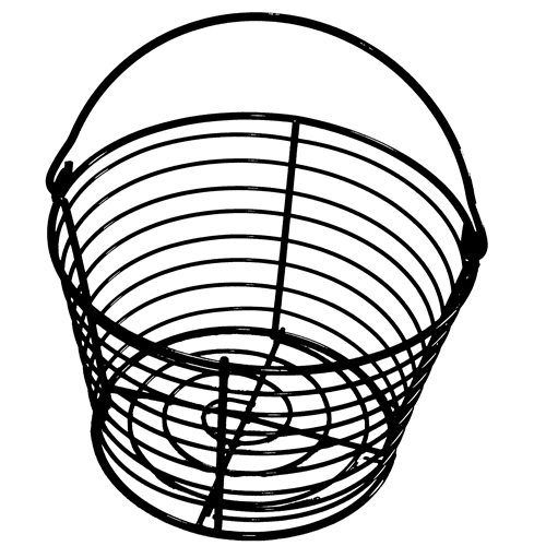 489x500 Rite Farm Products Inch Wire Chicken Egg Basket
