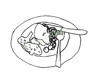 340x270 Food Drawing Etsy