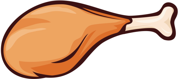 618x277 Chicken Leg Clipart