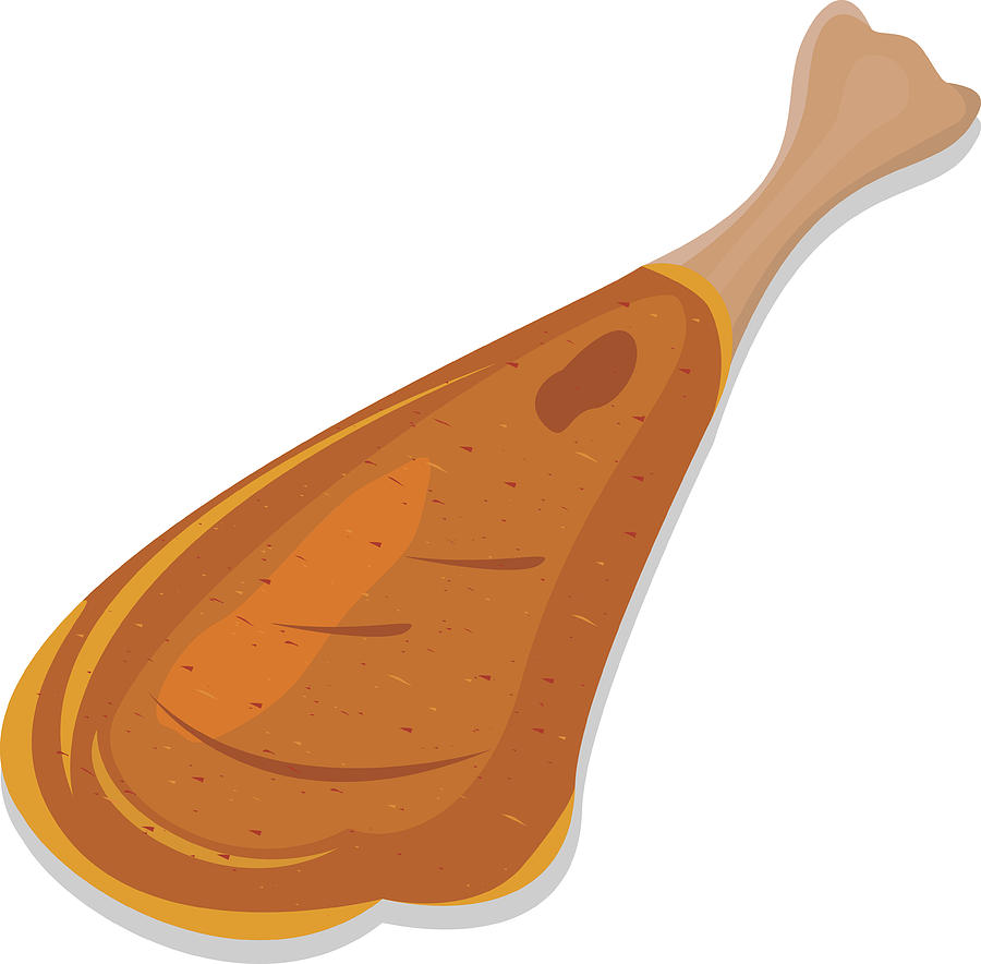 900x884 Fried Chicken Leg