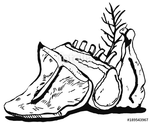 500x411 meats t bone steak, pork lo turkey or chicken drumstick