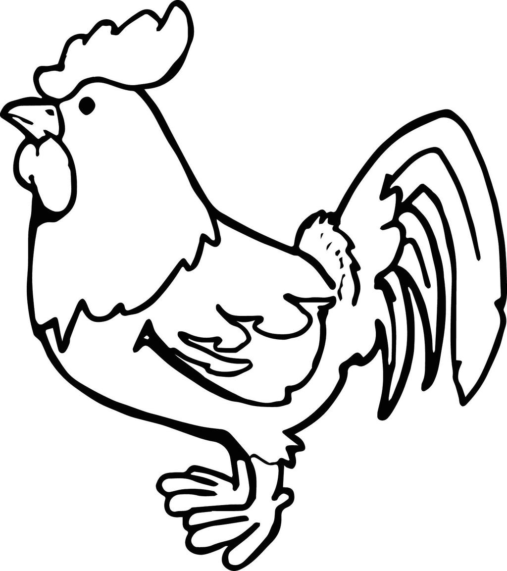 Chicken Little Drawing | Free download on ClipArtMag