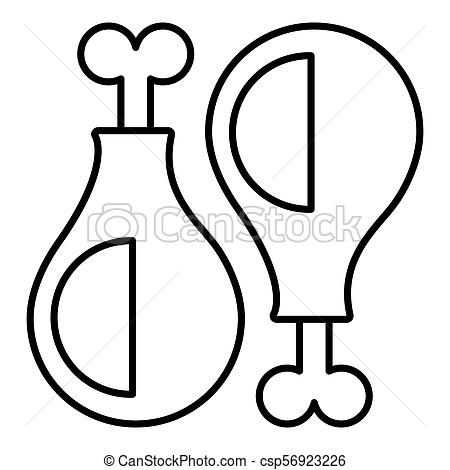 450x470 Outline Chicken