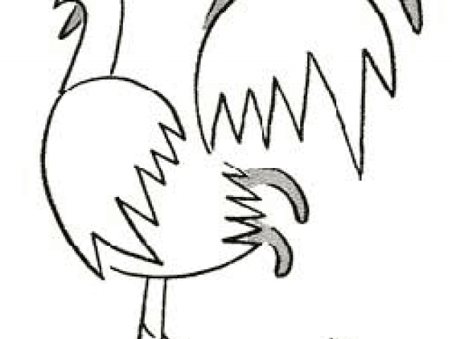 640x480 Free Drawn Chicken, Download Free Clip Art