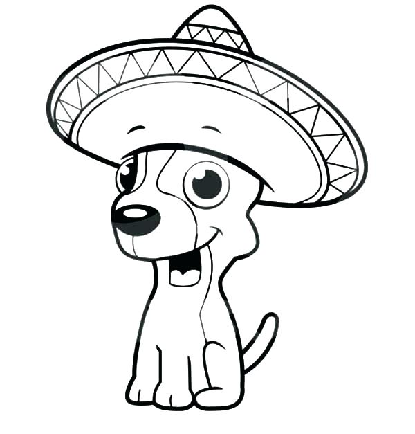 600x627 dog coloring pages chihuahua chihuahua coloring pages cute baby
