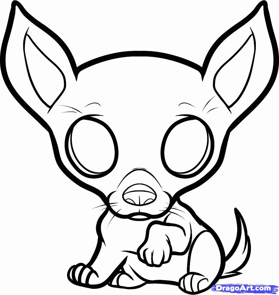 975x1029 drawing chihuahua coloring pages, how to draw a chihuahua puppy