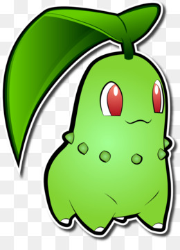 260x360 illustration clip art chikorita