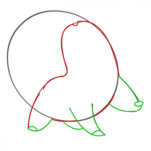 302x302 how to draw chikorita