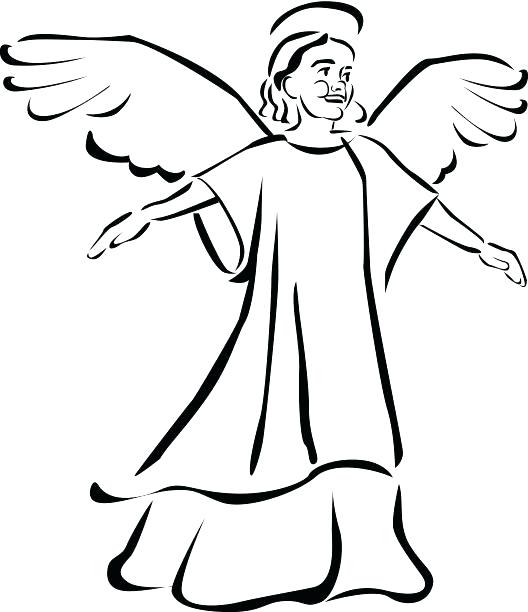 528x612 Angels Clip Art Sanjeetveen