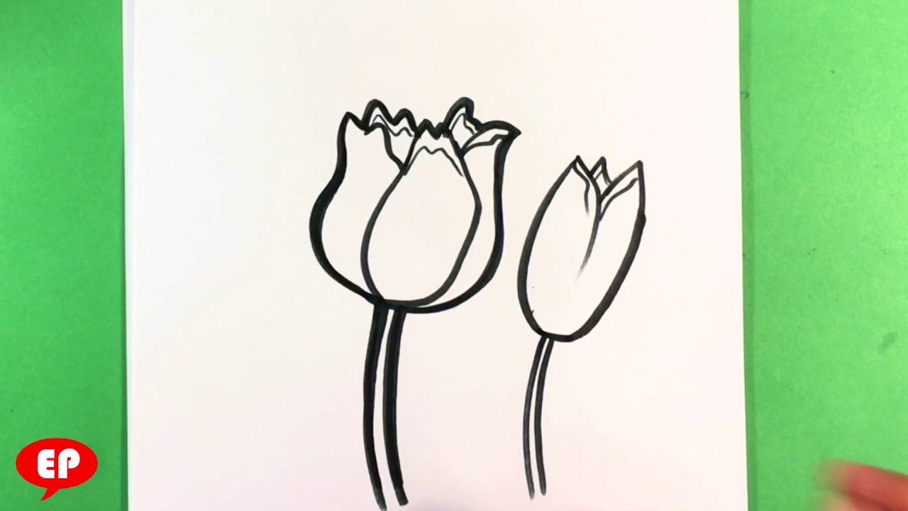 1280x720 How To Draw A Flower