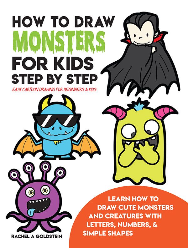 600x793 Drawing Monsters Book For Kids In Drawing For Kids