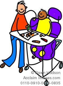 222x300 Clipart Illustration Of A Disabled Child Drawing