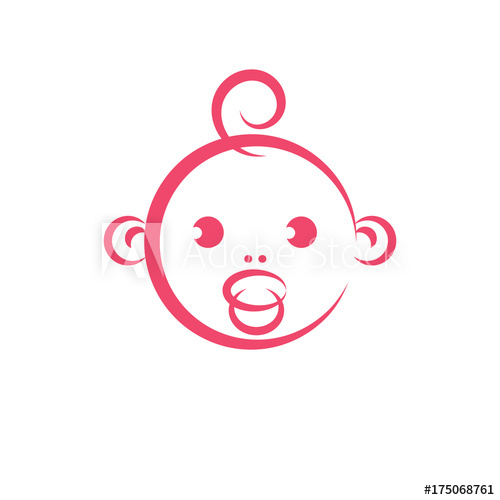 500x500 Hand Drawn Vector Illustration Of Cute Smiling Child Face