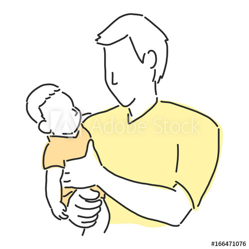 500x500 Happy Father's Day When Daddy And Kids Play Hug And Smile Together