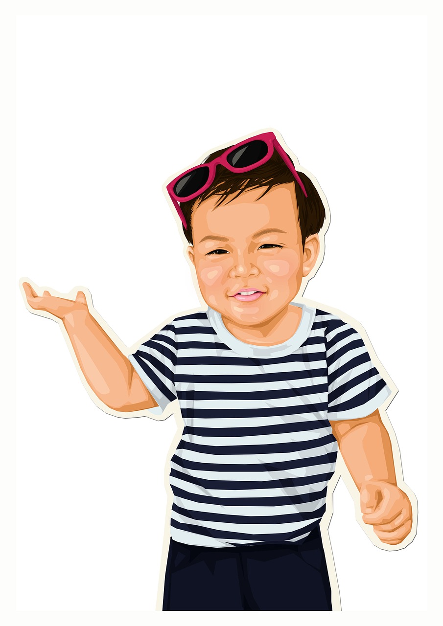905x1280 Boy, Happy, Smile, Child, Drawing