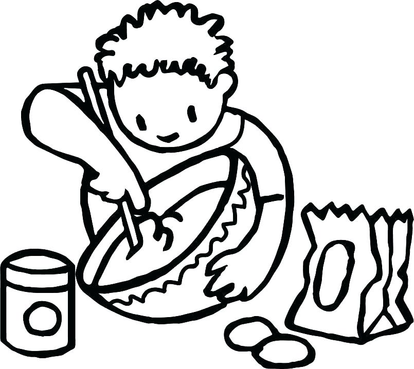 805x718 Praying Child Coloring