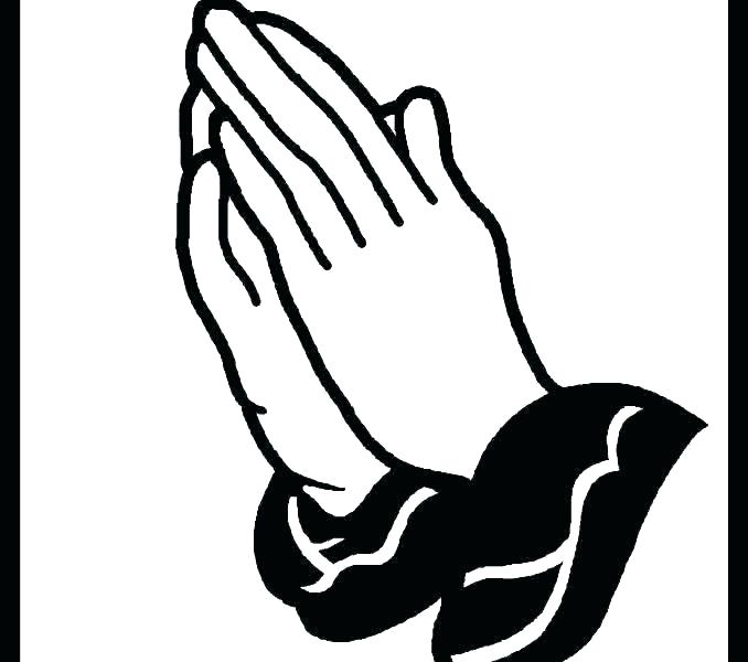 678x600 Praying Hands Coloring Pages Praying Hands Coloring