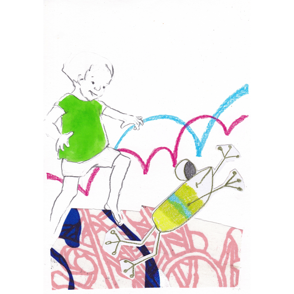 1000x1000 Childhood Art Print Ruth De Vos Art