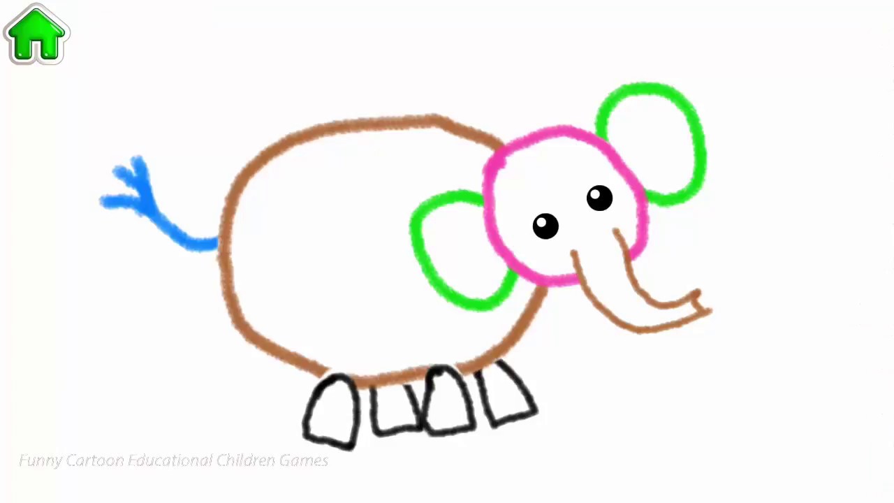 1280x720 Abc Draw! Alphabet Games Preschool Funny Cartoon Educational