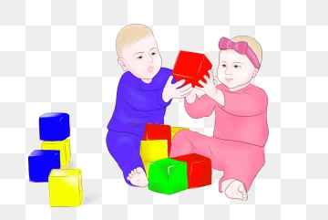 360x241 Children Playing With Blocks Png Images Vectors