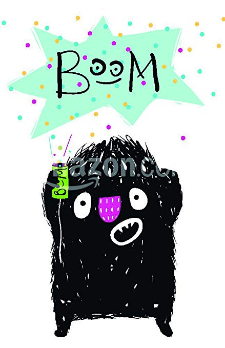 439x679 Fun Naughty Monster Playing With Petard Cartoon