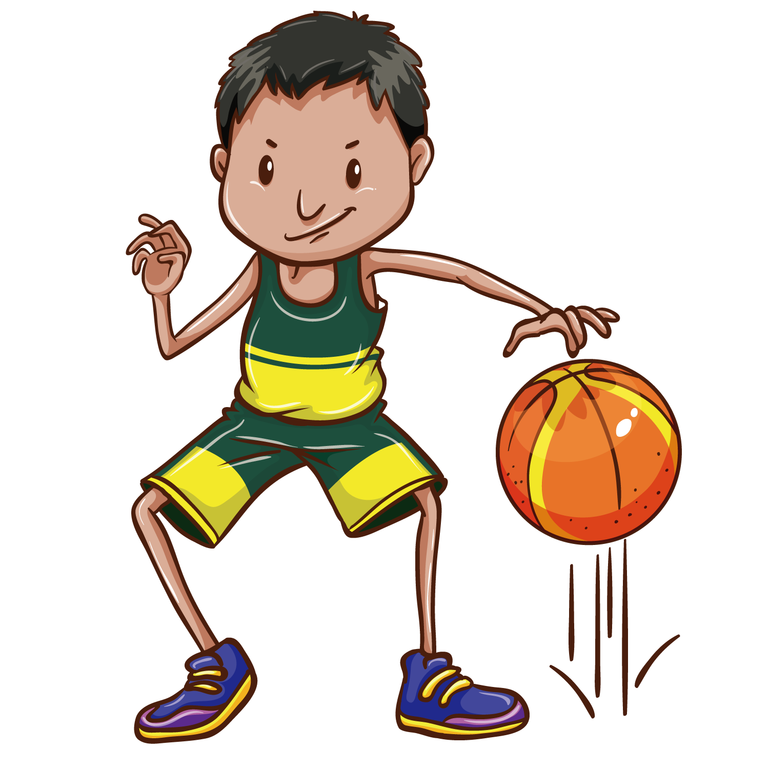 1500x1500 Basketball Drawing Cli