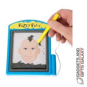 300x300 Magnetic Fuzzy Draw A Face Art Kids Childs Crafts Toys Gifts