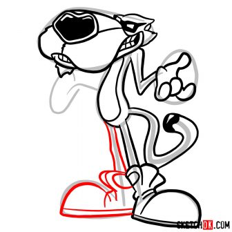 336x336 Cheetah Car Drawing Animal Outline For Child Please Cartoon Steps