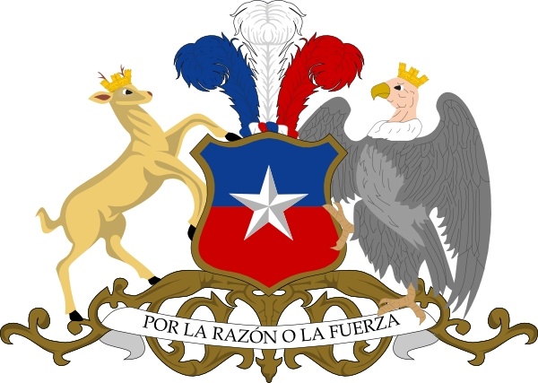 600x427 Coat Of Arms Of Chile Clip Art Free Vector In Open Office Drawing