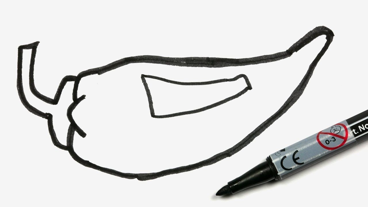 1280x720 How To Draw A Cartoon Chili Pod
